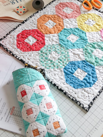 Machine Quilting with Perfectly Pieced Subscription box