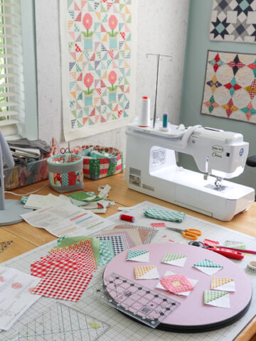 Tips and Short-cuts for sewing Half Square Triangle quilt blocks