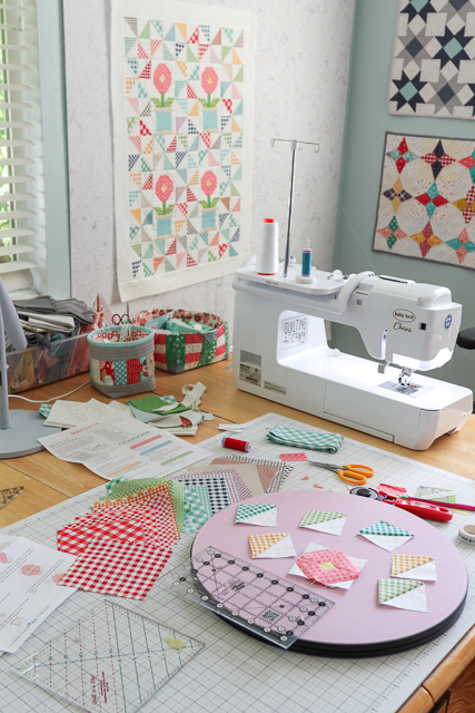 A great tip for using Diagonal Seam Tape and a new project - The Crafty  Quilter