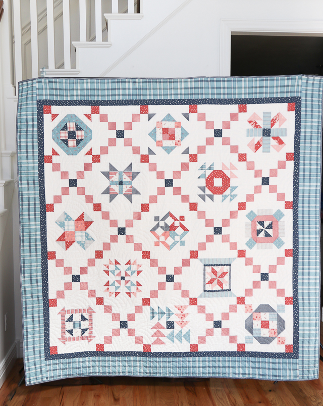 Liberty 40 Strip 'Quilt As You Go' Single Quilt Kit