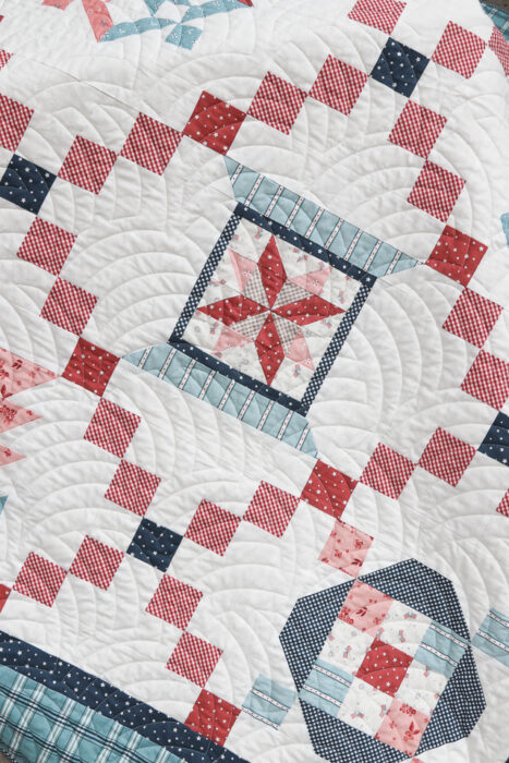 Machine quilting by Sew Shabby Quilting