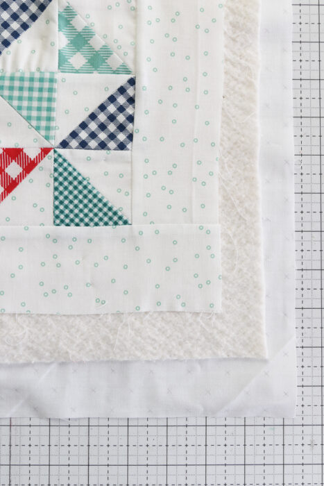 Tips for Machine Quilting with a Walking Foot: Basting a Quilt