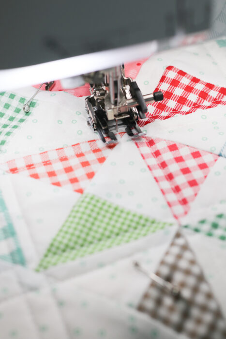 Tips for Machine Quilting with a Walking Foot
