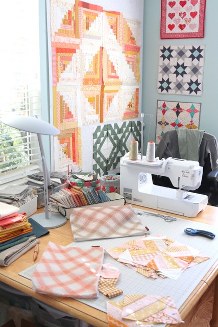 Diary of a Quilter Sewing Room
