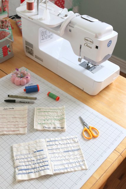 Make a Decorative Stitch Catalog for your Sewing Machine