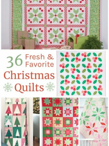 36 Fresh Modern Christmas Quilt Ideas and Patterns.