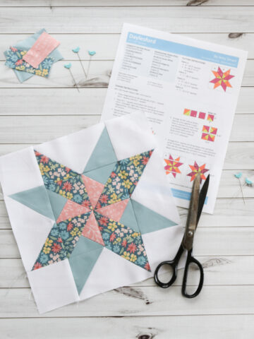 Daylesford Quilt Block - free pattern by Amy Smart