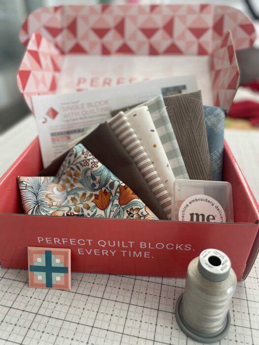 Piecing Perfect Log Cabin quilt blocks with Perfectly Pieced