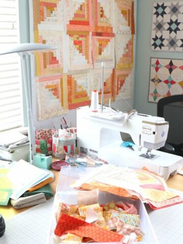 Scrap quilt sewing with Amy Smart