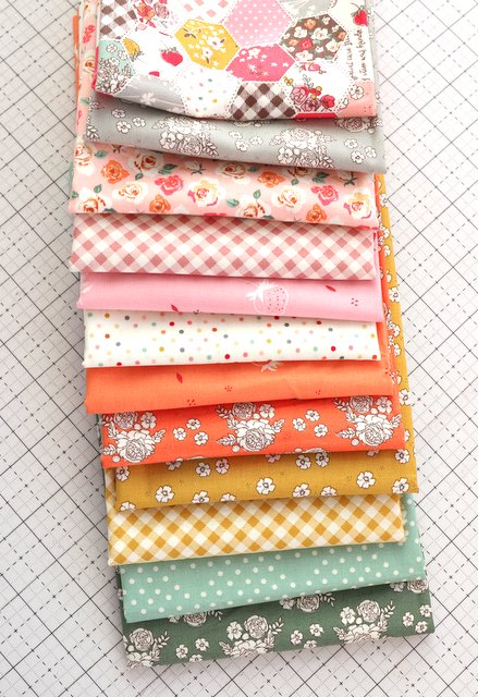 Bloomberry fabric collection from Minki Kim for Riley Blake Designs.