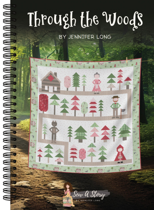 Little Red Riding Hood inspired quilt by Jennifer Long