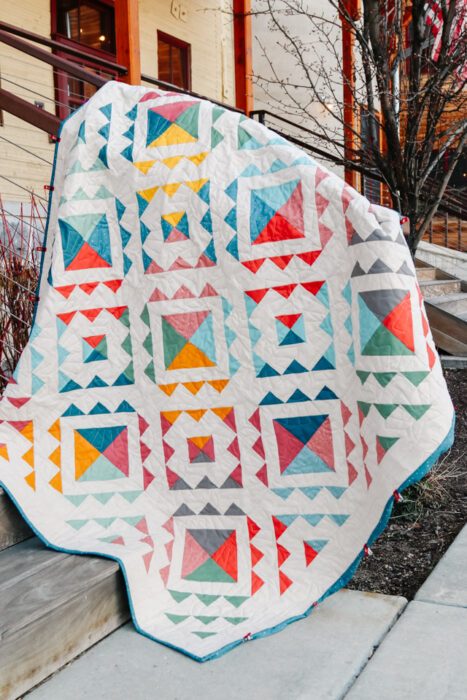 Cascade Falls Modern Quilt Pattern by Amy Smart