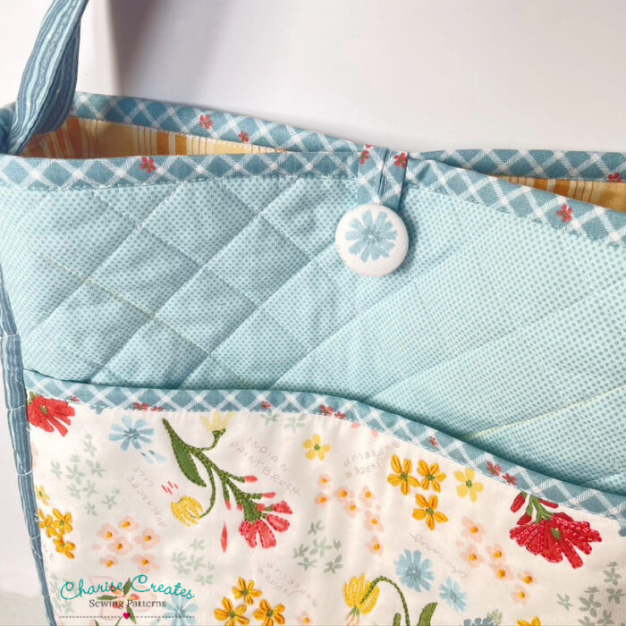 Cottage Tote bag by Charise Creates featuring Albion Fabric