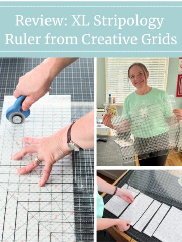 Review: XL Stripology Ruler from Creative Grids - cut multiple strips at once