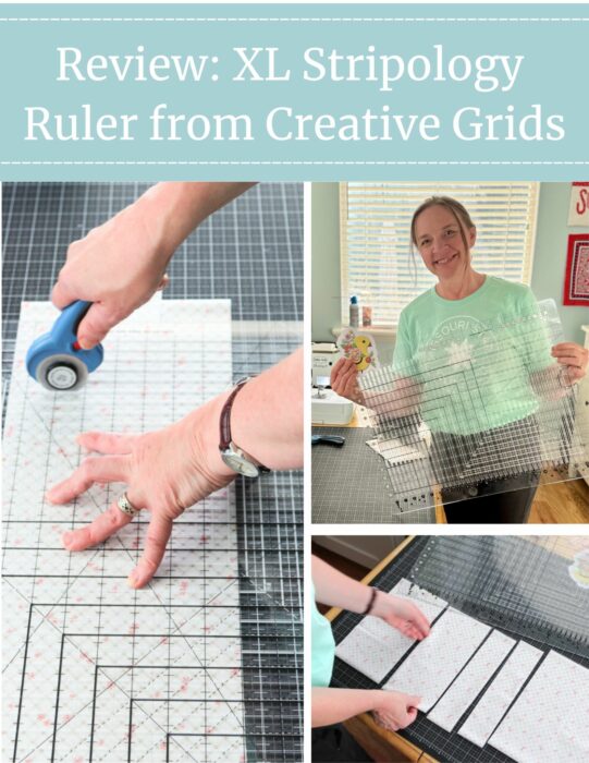 Review: XL Stripology Ruler from Creative Grids - cut multiple strips at once