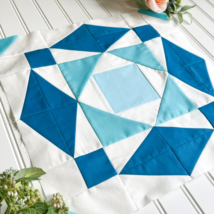 Half Rectangle Quilt Block Tutorial