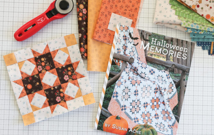 Halloween Memories Quilt Pattern book from Susan Ache