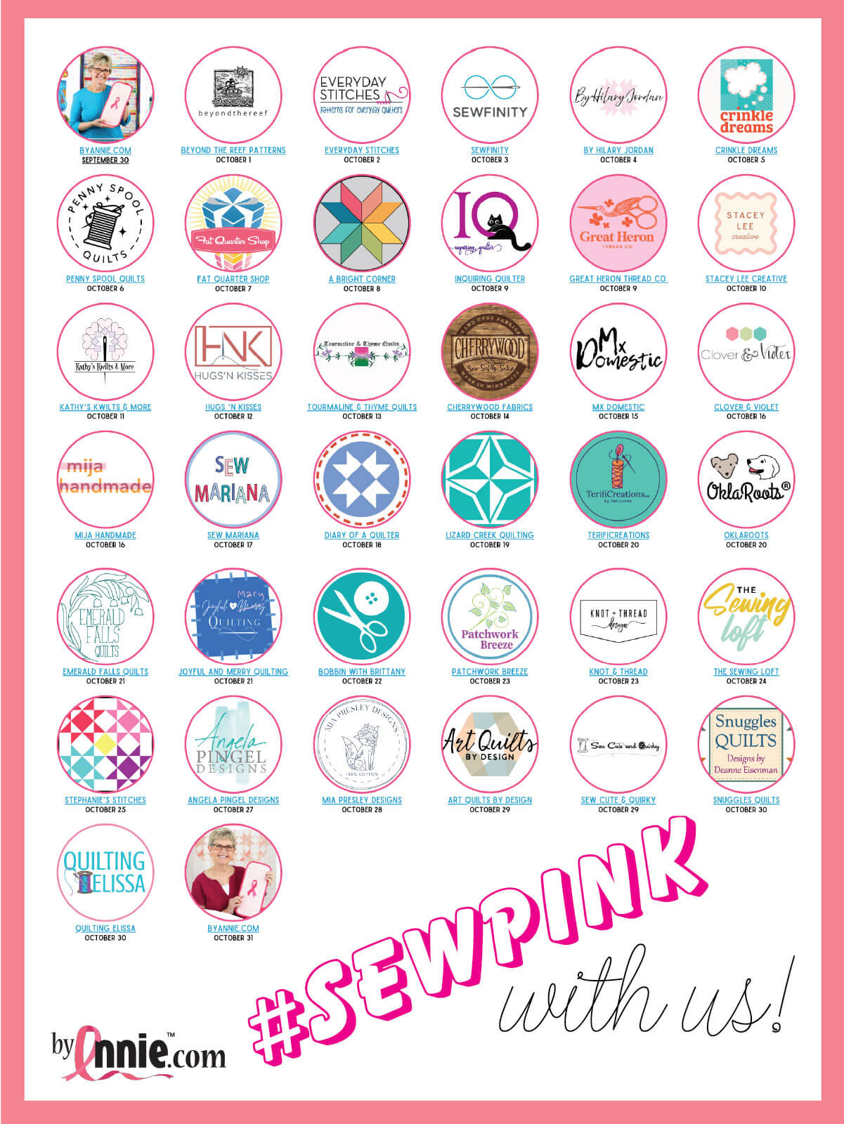 Quilters and Breast Cancer awareness