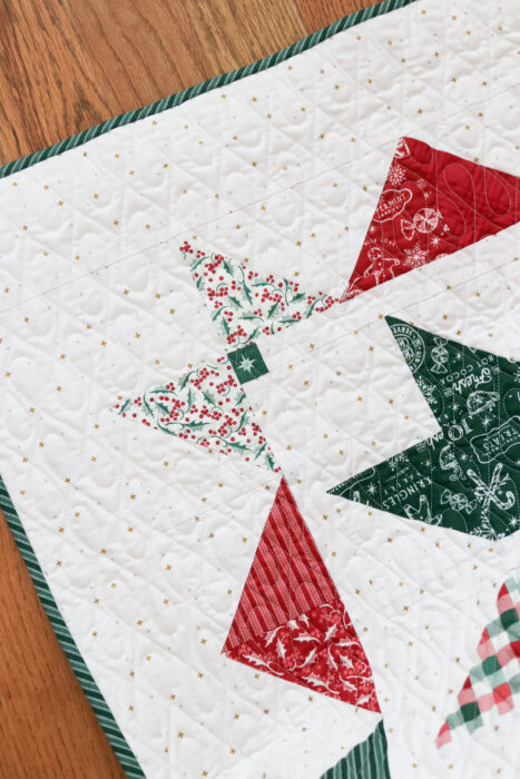 Crazy 8's quilting by Stitched by Susan