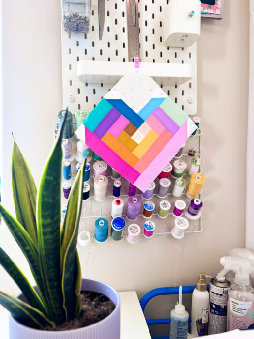 Fresh Modern Log Cabin Heart Block