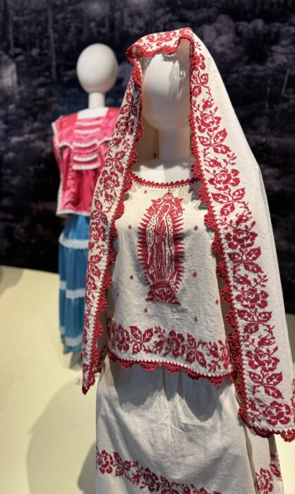 Handcrafted sewing, Museo de Arte Popular (Folk Art Museum) Mexico City