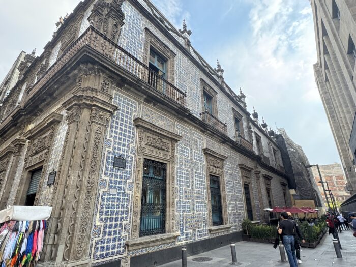 The Casa de los Azulejos, or House of Tiles, Mexico City