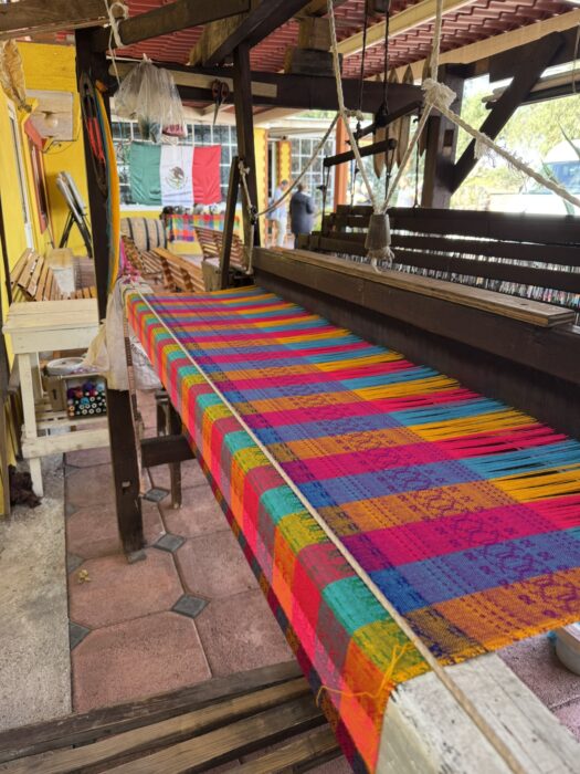Handwoven Textiles near Teotihuacan, Mexico City