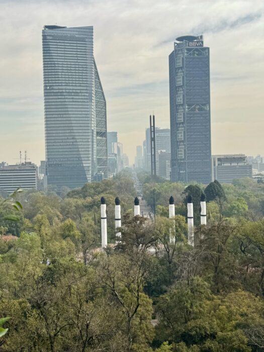 Mexico City skyline