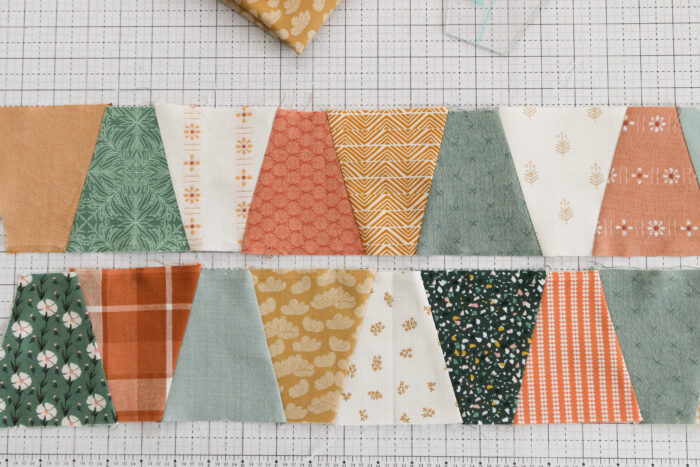 Tutorial: How to make a scrappy Tumbler Patchwork Quilt