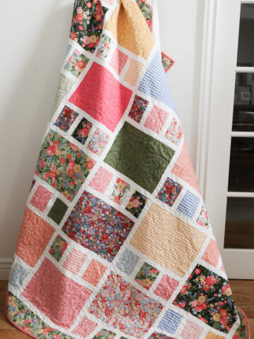 Fat Quarter-friendly Craftsman Quilt pattern by Amy Smart, Diary of a Quilter