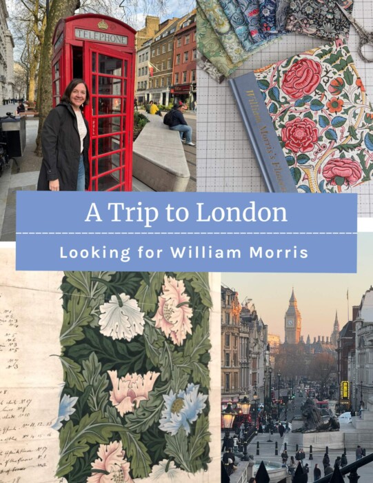 Finding William Morris, iconic surface designer in London