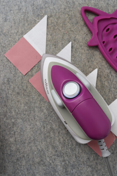 Oliso Mini Craft iron - perfect for quilting on the go
