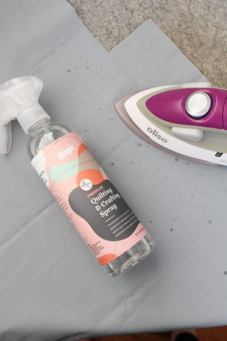 Spray Starch recommendations for accurate quilt piecing