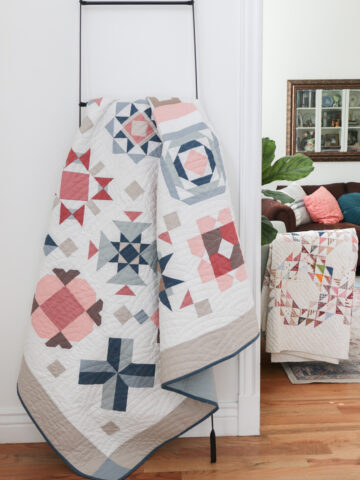 Quilt Block Sampler made by Amy smart of Diary of a Quilter