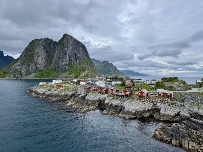 Scenic Hamnoy overlook, Lofoten