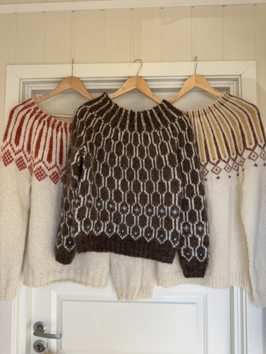 Hand knit wool sweaters from Lofoten Wool in Henningsvaer, Norway