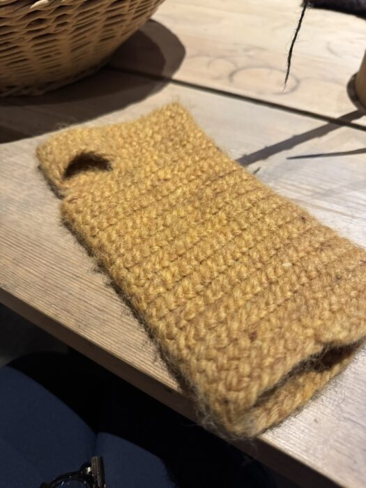 Nalbinding a Stone Age looping technique with yarn