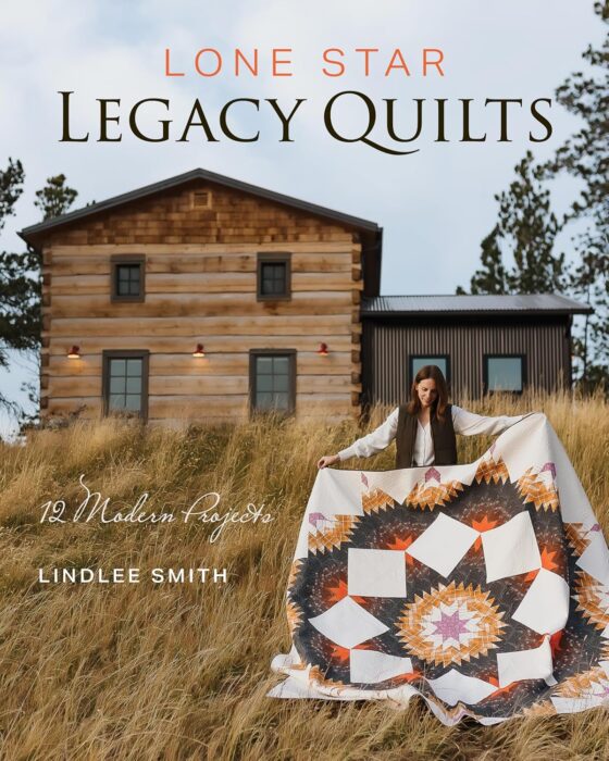 Modern Lone Star Quilt patterns by Lindlee Smith