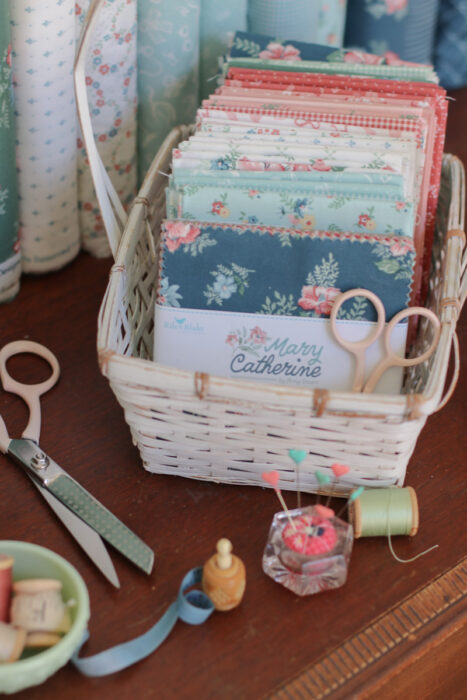Vintage-inspired 2025 Fabric Collection, Mary Catherine, by Amy Smart for Riley Blake Designs