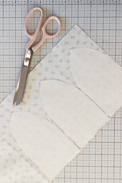 Using freezer paper to make reusable pattern templates