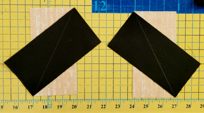 Quilting tips for making Half Rectangle Triangles