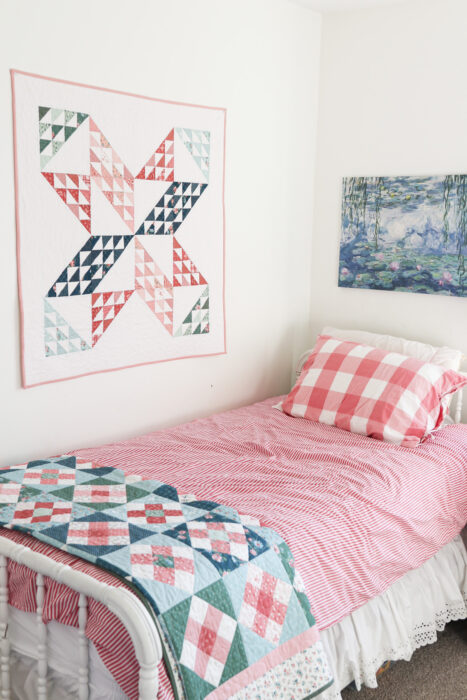 Sugarhouse Stat Baby Quilt Pattern by Amy Smart available in printed or PDF versions