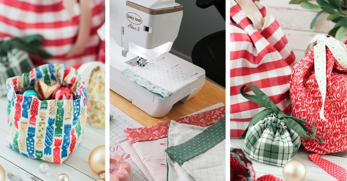 Easy Lined Drawstring Bag Tutorial in 3 Sizes - Diary of a Quilter - a ...