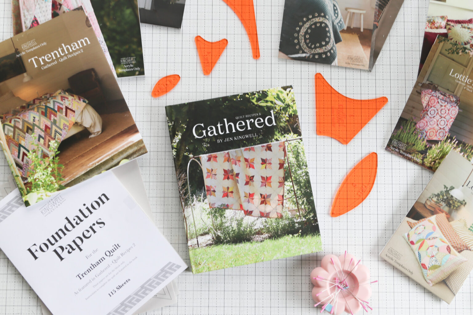 Meet Jen Kingwell's New Book: Gathered - Diary of a Quilter - a quilt blog