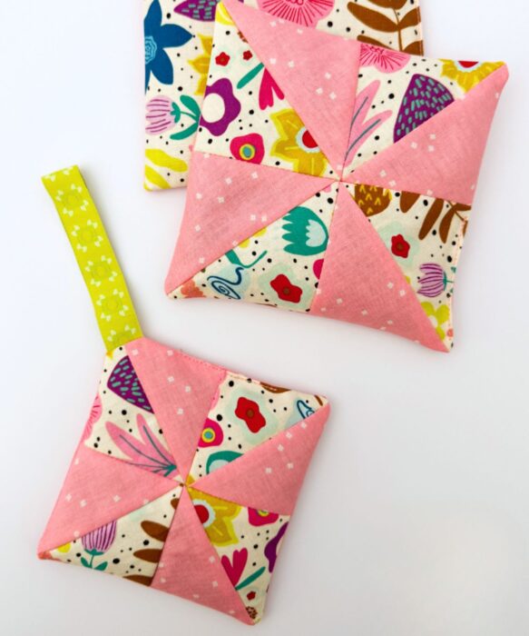 16 Easy Gifts to Sew in an afternoon: Lavendar Bags Tutorial from Stacey Lee Creative