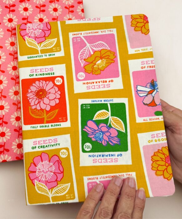 16 Easy Gifts to Sew in an afternoon: No Sew Fabric tutorial from Stacey Lee Creative