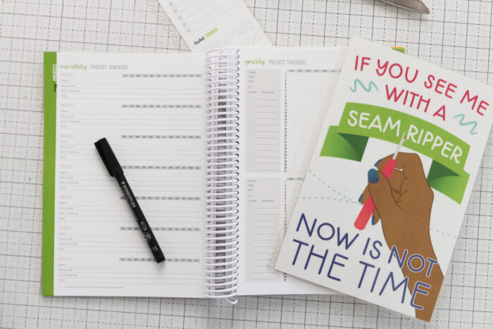 Quilty planner - get organized