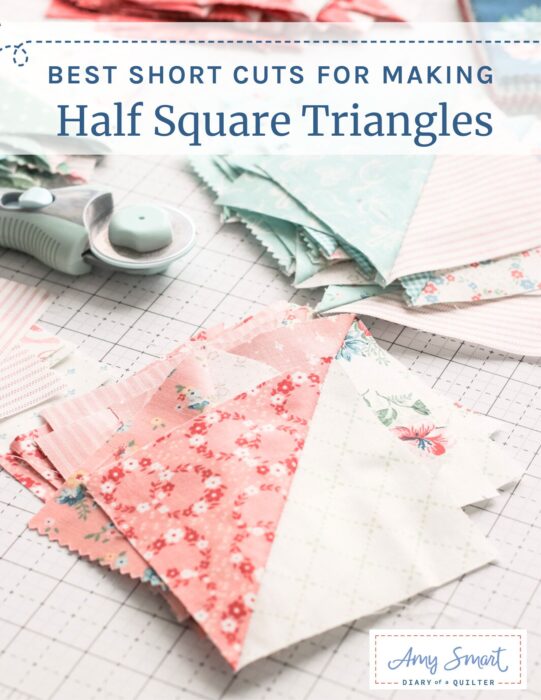 Best short cuts for making Half Square Triangle quilt blocks