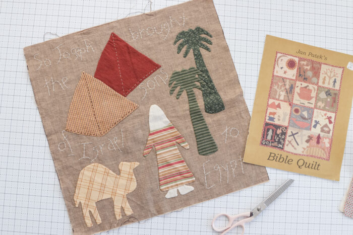 Jan Patek's Bible Quilt Pattern inspired by Harriet Powers' Bible Quilt and folk art