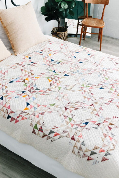 Antique Ocean Waves quilt -from the 1880's - how to date quilts and how to make a current version